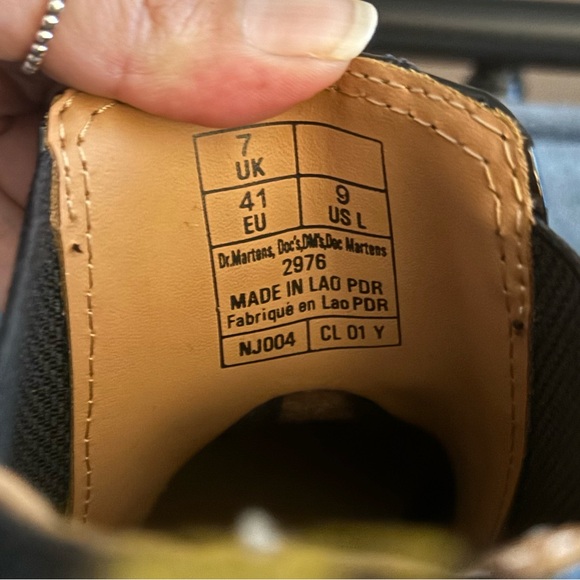 Dr.Martens #2976 Patent Black Leather Chelsea Booties - Picture 6 of 7